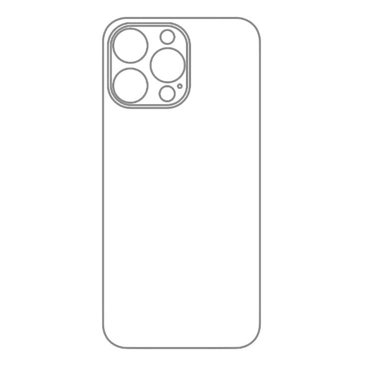 Folie HD TPU Apple iPhone 14 Pro, BYRY® Hydrogel, ultra subtire, regenerabila - spate — 2