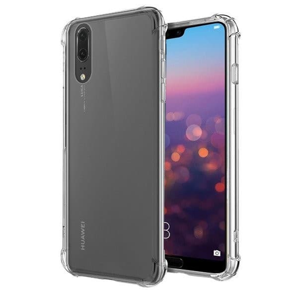 Husa de protecție pentru Huawei P20 Pro, intărituri in colțuri, TPU transparent, 1.5 mm — principală