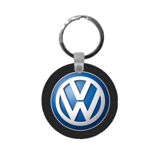 Breloc din MDF (lemn) cu logo auto, inel de sustinere metalic, model 9 — principală