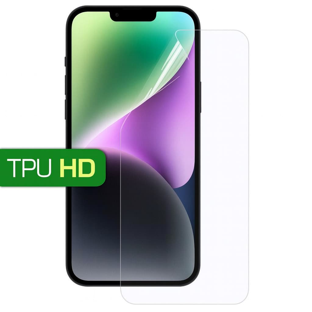 Folie HD TPU iPhone 14, BYRY® Hydrogel, ultra subtire, regenerabila — principală