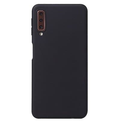Husa Samsung Galaxy A80 Matt TPU, silicon moale, negru — principală