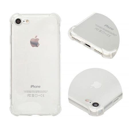 Husa Apple iPhone 7 Plus/8 Plus TPU transparent, intarituri in colturi, grosime 1,5 mm — varianta 3