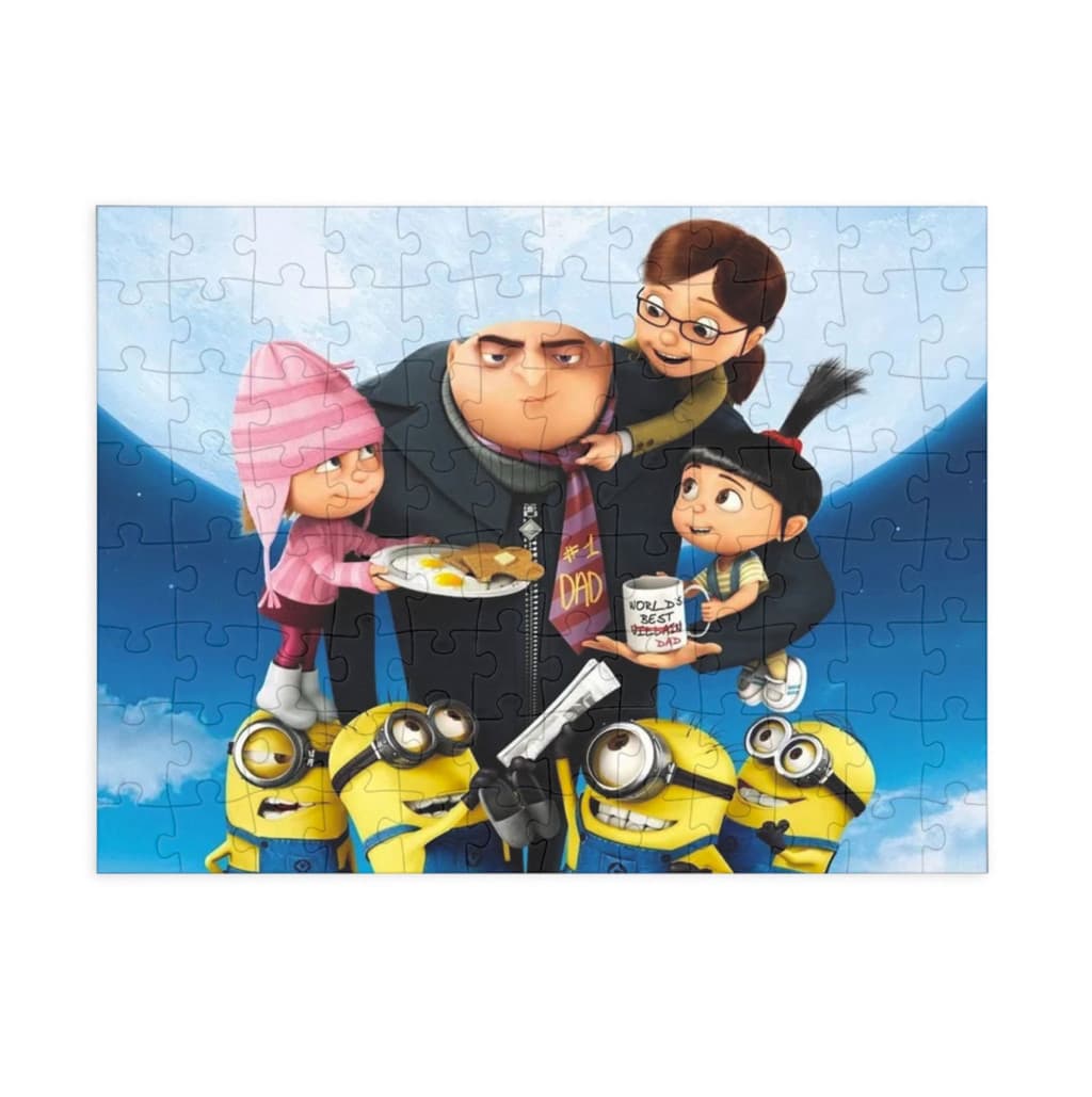 Puzzle 80 piese, 20 x 15 cm, personaje Minions, model 10 — principală
