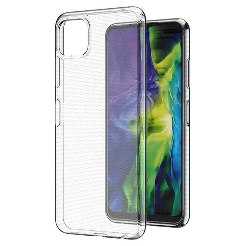 Husa Samsung Galaxy A22 4G, TPU transparent, grosime 2 mm — principală