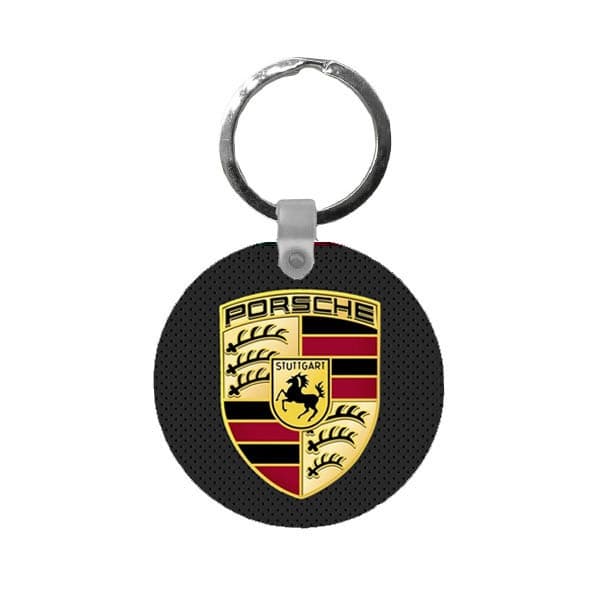 Breloc din MDF (lemn) cu logo auto, inel de sustinere metalic, model 8 — principală