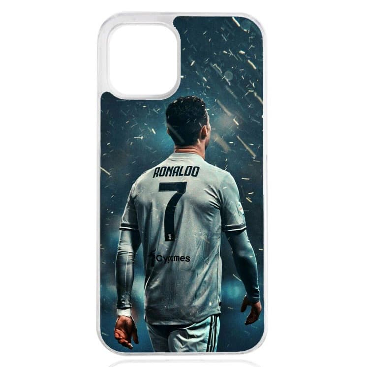 Husa iPhone 14 Pro, TPU flexibil, margini transparente, Ronaldo5
