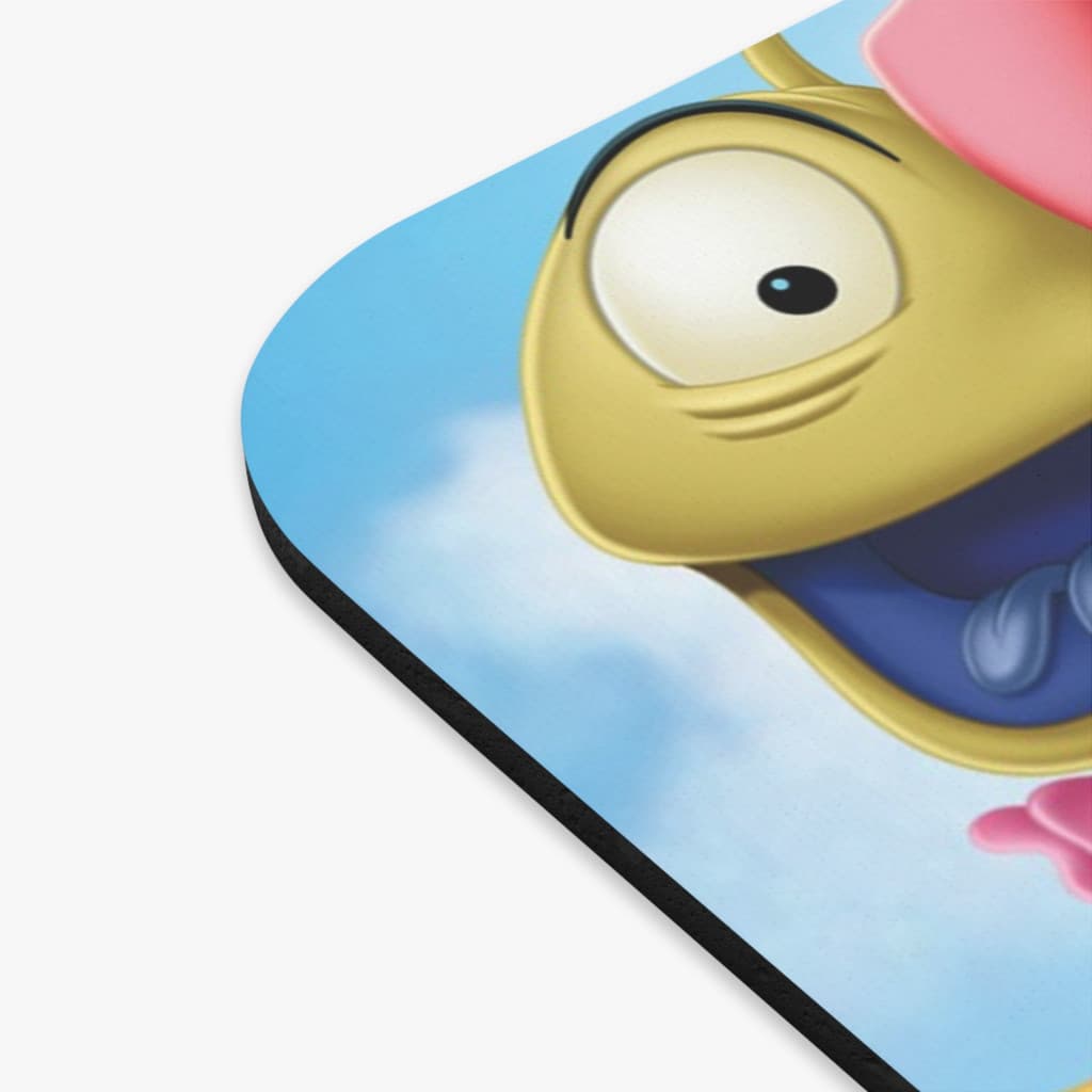 Mousepad personalizat, design Stitch playing on guitar, 22 x 18 cm — varianta 4
