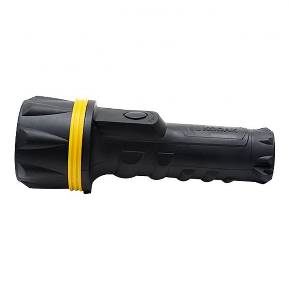 Lanterna Kodak Robust 36, LED, 700 mW, 36 lm, 25 m, IP64, maner cauciucat, negru/galben — varianta 2