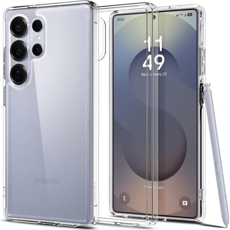 Husa Samsung Galaxy S26 Ultra, TPU transparent, protectie camera, grosime 2 mm