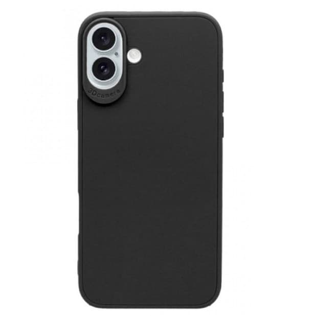 Husa protectie Apple iPhone 17, Matt TPU My Choice, silicon moale, neagra — principală