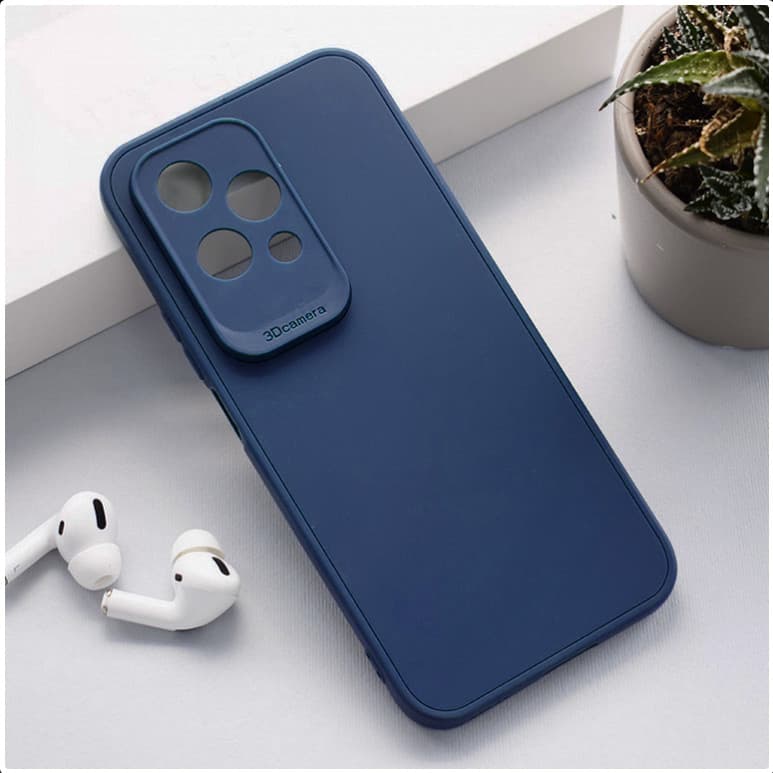 Husa protectie Honor 200 Lite, Matt TPU My Choice, silicon moale, albastra