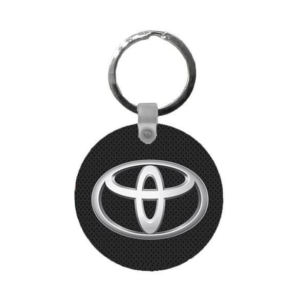 Breloc din MDF (lemn) cu logo auto, inel de sustinere metalic, model 11 — principală