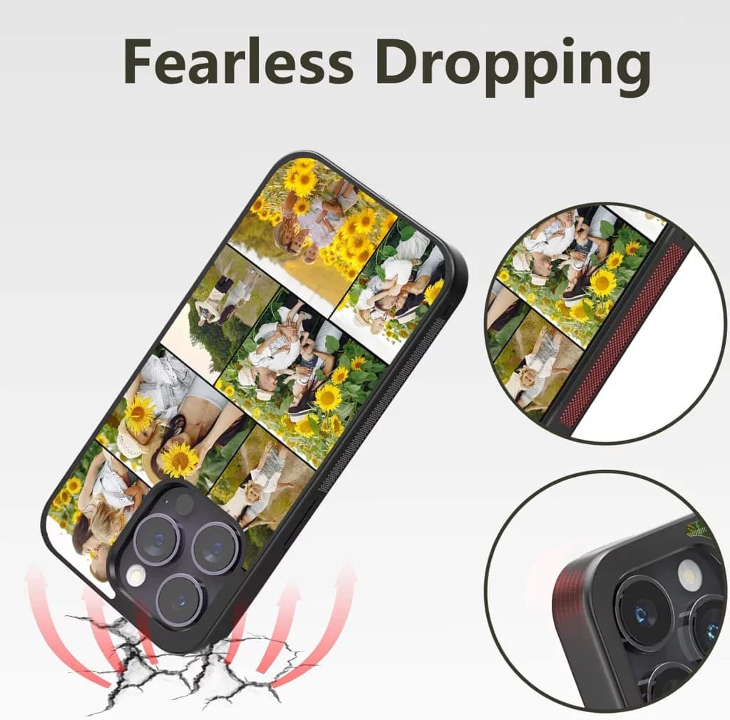 Husa Apple iPhone 12, Colorful Aluminium TPU, personalizata cu poza ta! — varianta 3