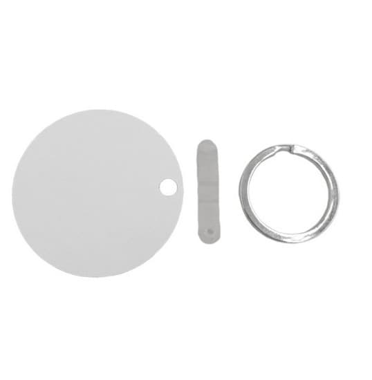 Breloc din MDF (lemn) cu logo auto, inel de sustinere metalic, model 6 — varianta 2