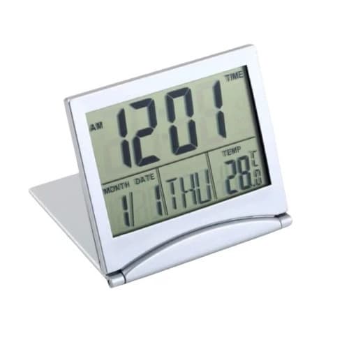 Ceas de masa digital MT-033, temperatura, data, alarma, dimensiuni reduse — principală