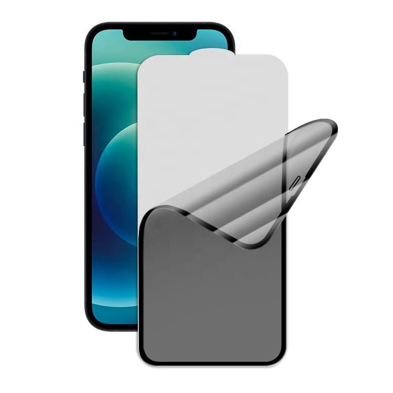 Folie de protectie Privacy Ceramic Film pentru Apple iPhone 7 Plus / iPhone 8 Plus, margini negre — varianta 4