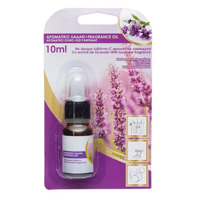 Ulei parfumat cu aroma de lavanda, dozator inclus, 10 ml — varianta 2
