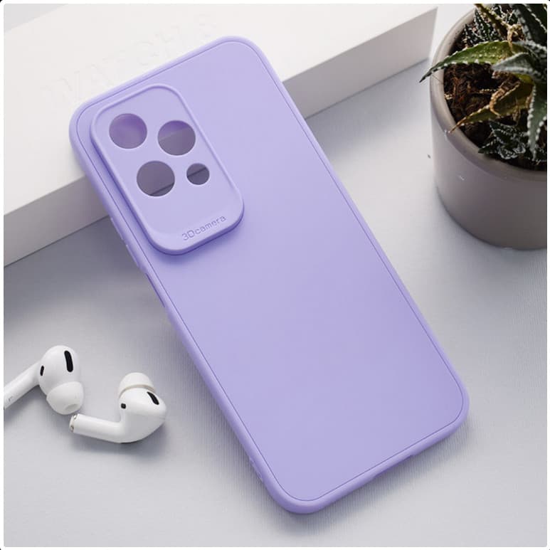 Husa protectie Honor 200 Lite, Matt TPU My Choice, silicon moale, mov lila
