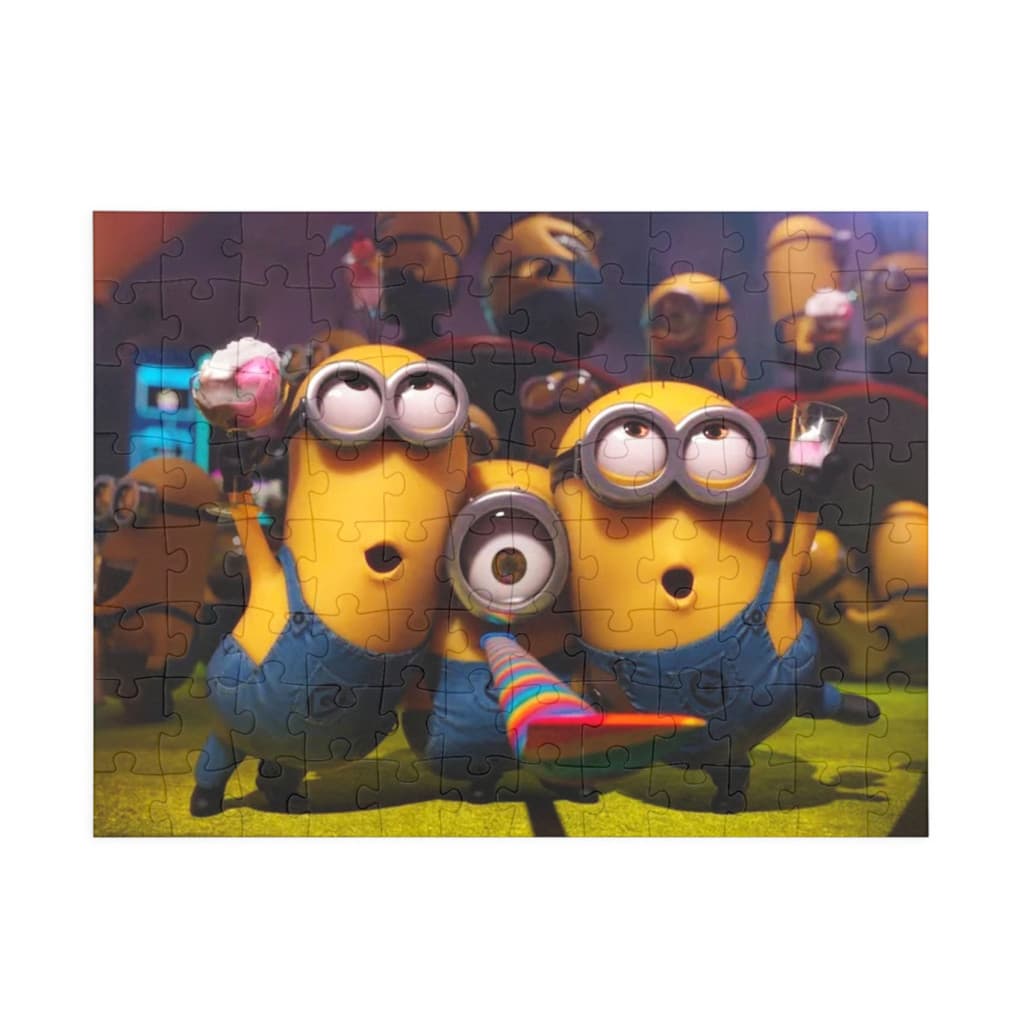 Puzzle 80 piese, 20 x 15 cm, personaje Minions, model 2 — principală