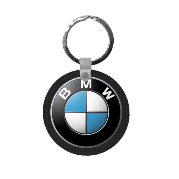 Breloc din MDF (lemn) cu logo auto, inel de sustinere metalic, model 1 — principală