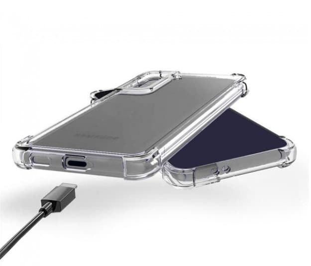 Husa Samsung Galaxy A03s, TPU transparent, intarituri in colturi, grosime 1,5 mm — varianta 3