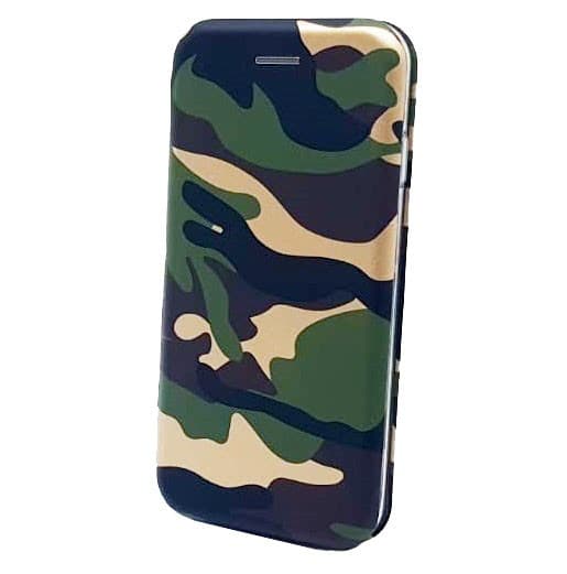 Husa de protectie Apple iPhone 7/8/SE2, Prestige Camo, inchidere magnetica — principală