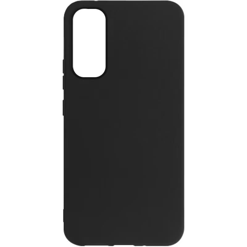 Husa Samsung Galaxy A24, Matt TPU, silicon moale, negru — principală