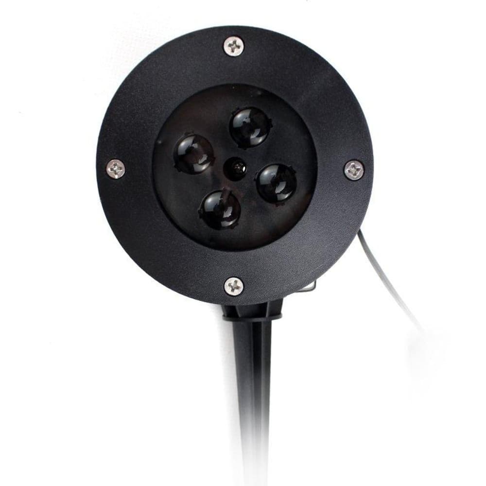Proiector laser LED, interior/exterior, motive Craciun — varianta 3