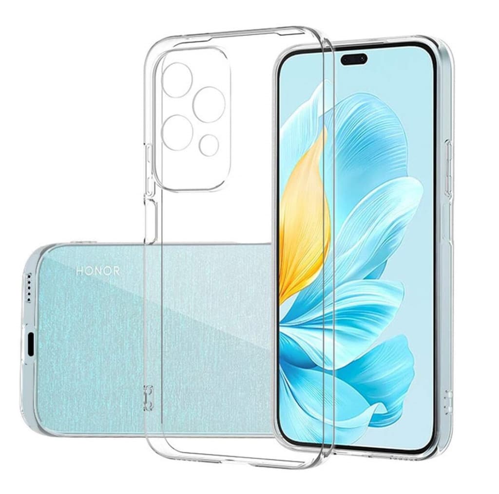 Husa protectie Honor 200 Lite, protectie camere, TPU transparent, 2 mm — principală