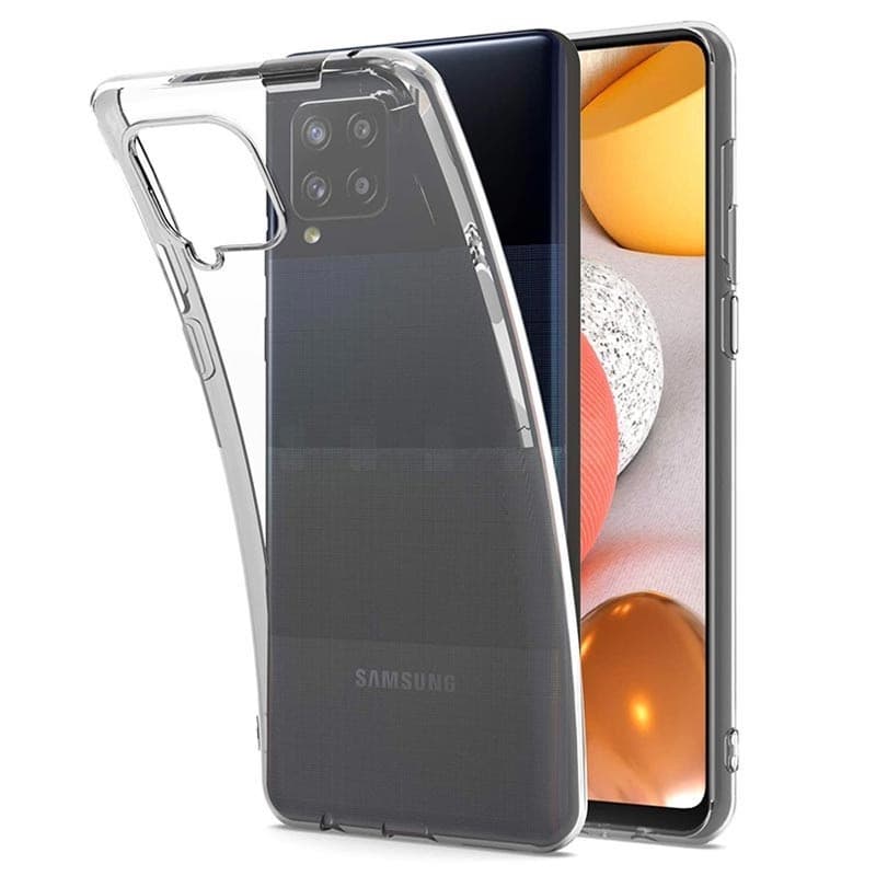 Husa Samsung Galaxy A42 5G TPU transparent, 2 mm — principală