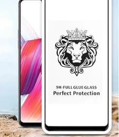 Folie de sticla Xiaomi Redmi 7, Full Glue Lion margini negre — 2
