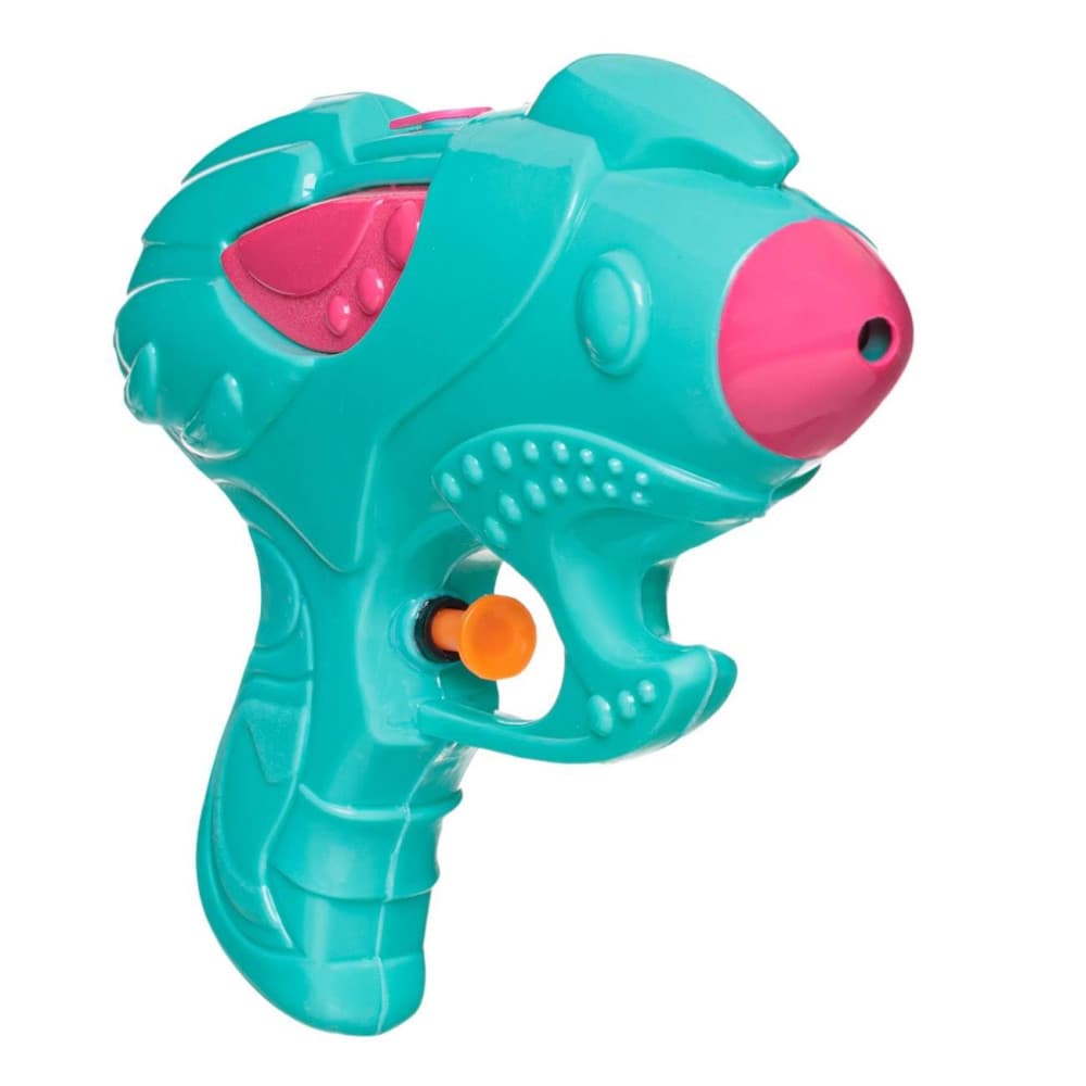 Pistol de apa, 18 cm, plastic, turcoaz/roz fucsia — 2