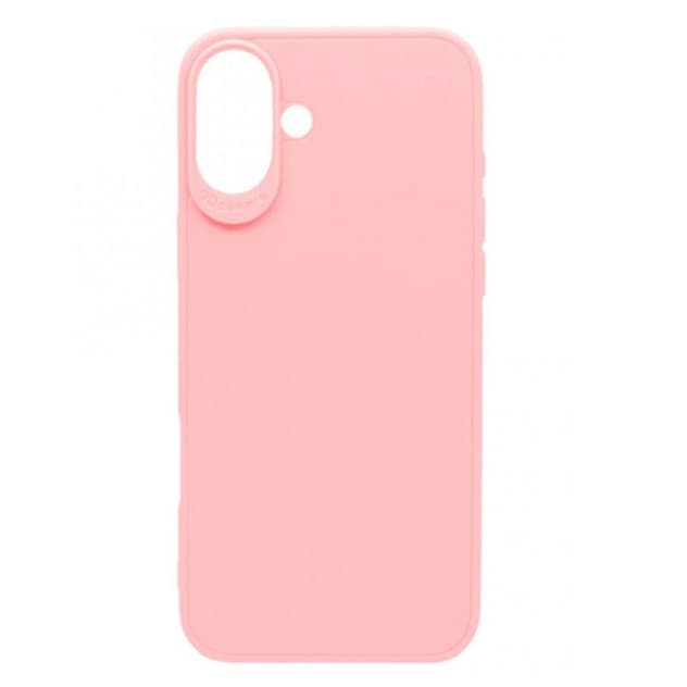 Husa protectie Apple iPhone 16, Matt TPU My Choice, silicon moale, roz pal — varianta 2