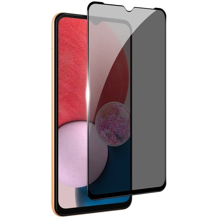 Folie de sticla Samsung Galaxy A10, Full Glue Privacy, margini negre — principală