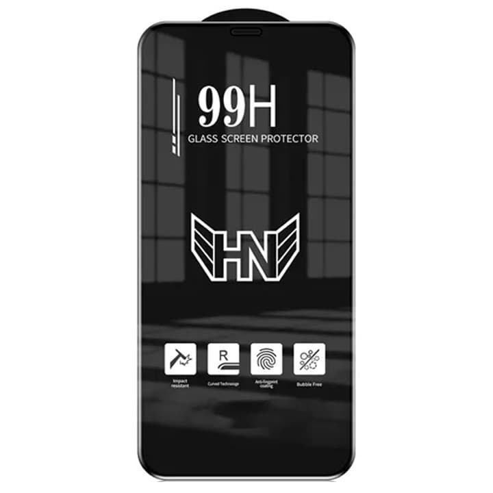 Folie sticla Apple iPhone 14, Full Glue 99H, ESD, premium, margini negre — principală