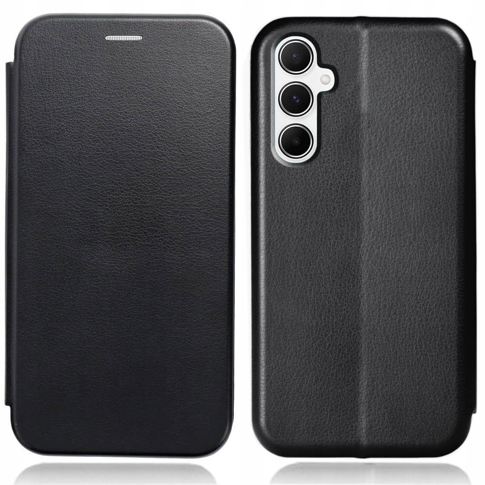 Husa Samsung Galaxy A56, Prestige Book, inchidere magnetica, neagra — 3