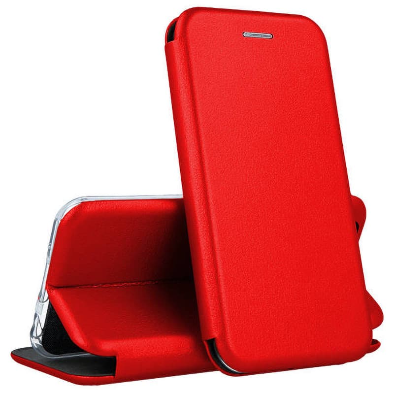 Husa protectie Honor 400 Lite, Prestige Book, inchidere magnetica, rosu — principală
