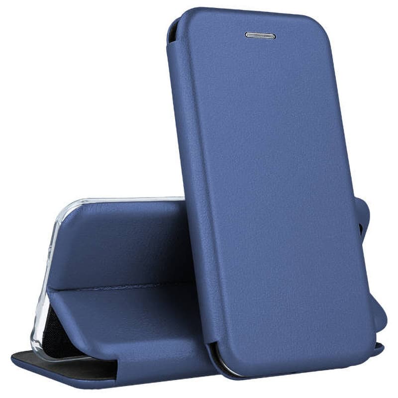 Husa protectie Honor 400 Pro, Prestige Book, inchidere magnetica, albastru — principală