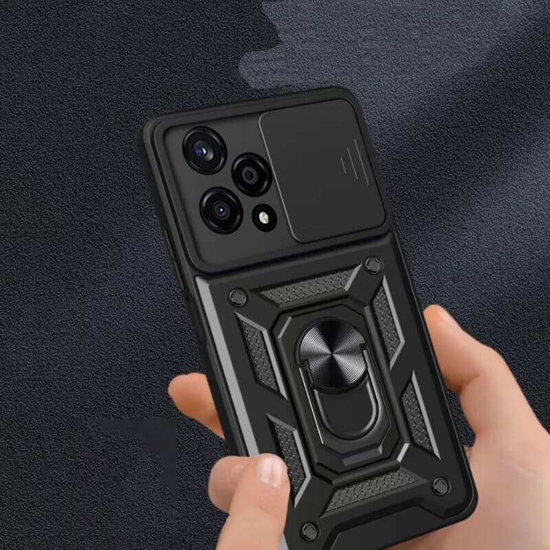 Husa Honor 200 Lite, Camshield Armor, inel sustinere, protectie camera, aurie — varianta 4