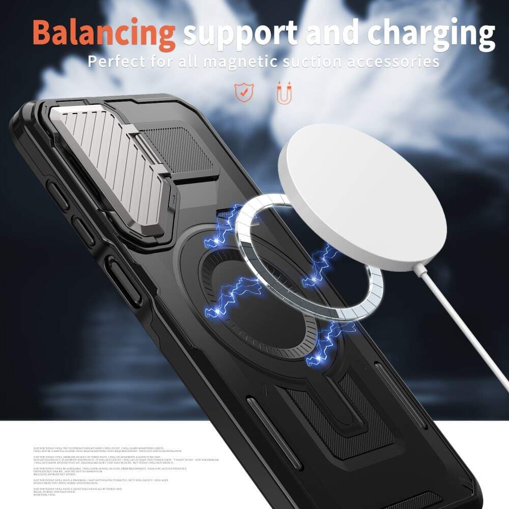 Husa Samsung Galaxy S25 Ultra, Armor MagCase, CamBracket, neagra — varianta 2