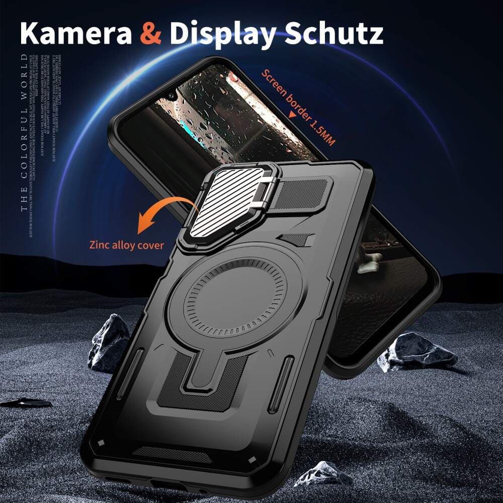 Husa Samsung Galaxy S25 Edge, Armor MagCase, CamBracket, neagra — varianta 4