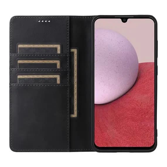 Husa Samsung Galaxy A16, Elegant Book Case, inchidere magnetica, neagra — varianta 4