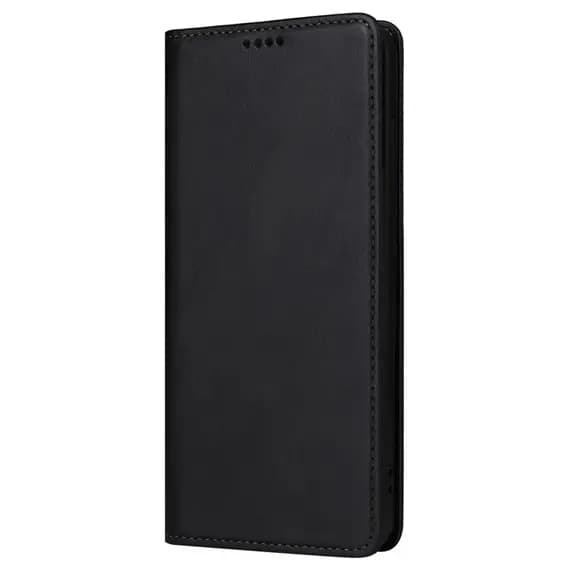 Husa Samsung Galaxy A17, Elegant Book Case, inchidere magnetica, neagra — principală