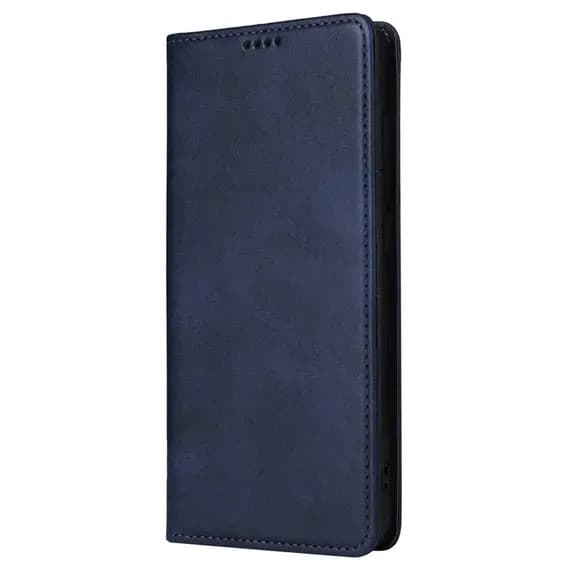 Husa Samsung Galaxy A17, Elegant Book Case, inchidere magnetica, albastra — principală