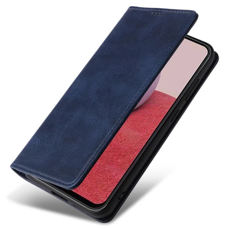 Husa Samsung Galaxy A17, Elegant Book Case, inchidere magnetica, albastra — varianta 2