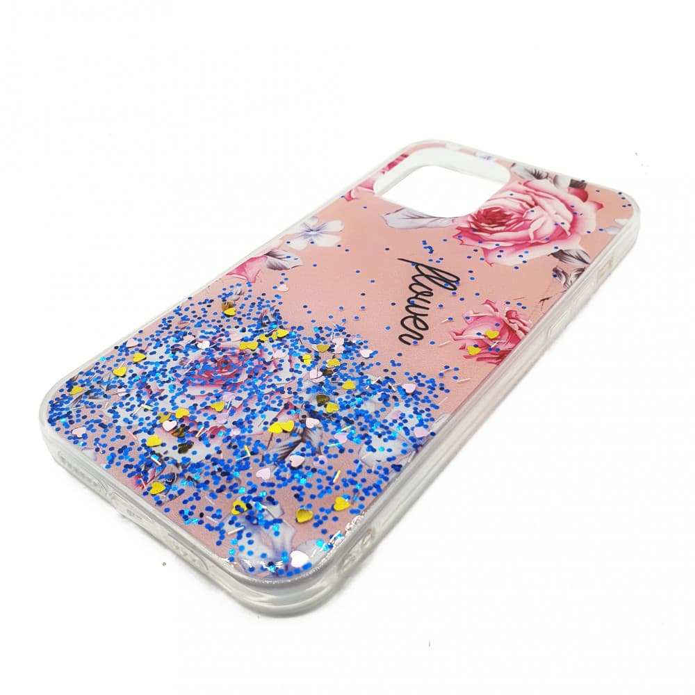 Husa de protectie Shiny Flowers pentru Apple iPhone 12 Pro Max, model 6 — varianta 2
