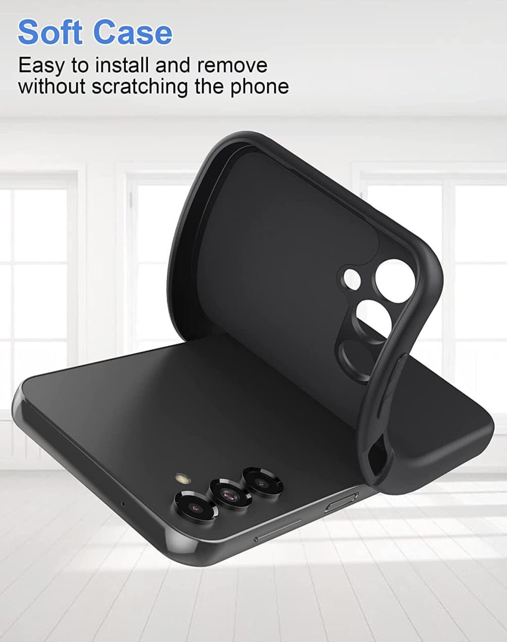Husa Samsung Galaxy S25, Luxury Silicone, protectie camera, catifea in interior, roz pal — 2