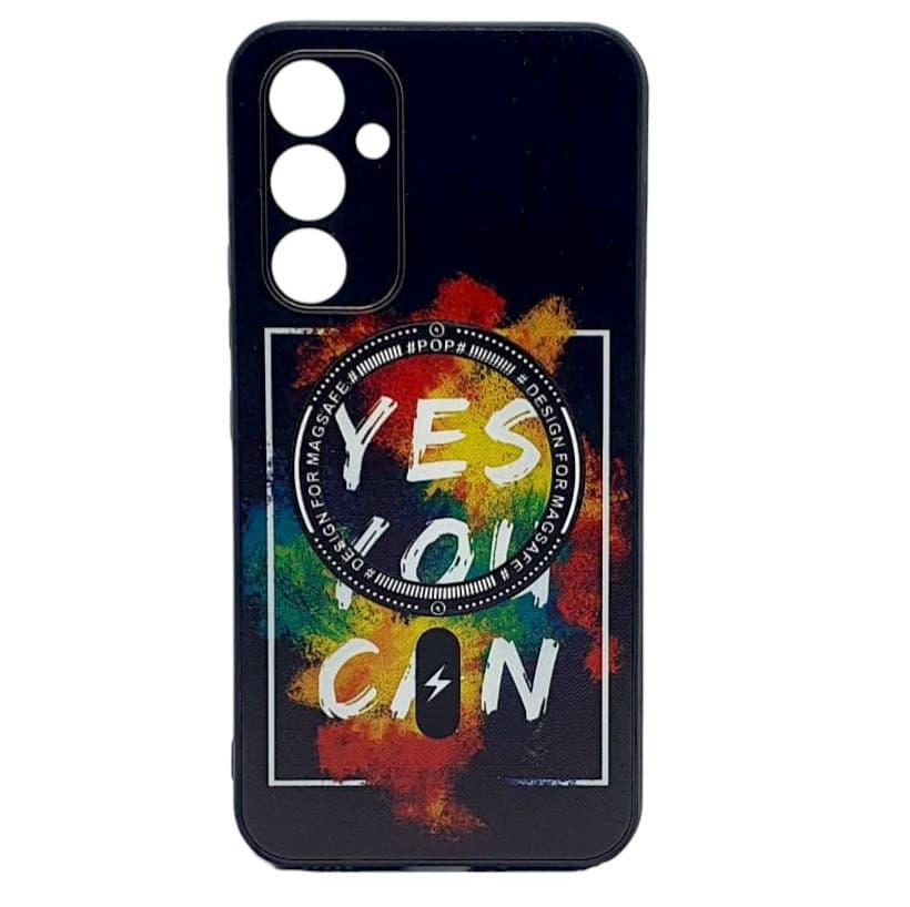 Husa Samsung Galaxy A14, Boter Magsafe + MagPopsocket, Yes You Can — varianta 2