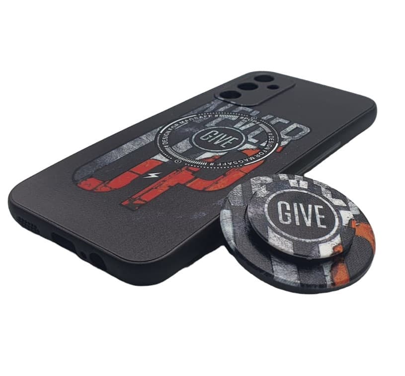 Husa Samsung Galaxy A14, Boter Magsafe + MagPopsocket, Never Give Up — varianta 4
