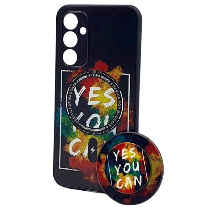Husa Samsung Galaxy A24, Boter Magsafe + MagPopsocket, Yes You Can — principală
